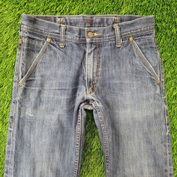 LEVIS 514 Jeans 30x29 (32x30) Faded All-Over Blue - Picture 12 of 16
